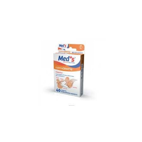 Cerotto meds strip polietilene ipoallergenico assortiti 20 pezzi