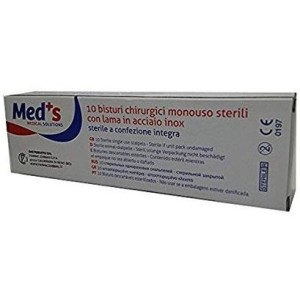 Bisturi monouso sterile figura 11 10 pezzi