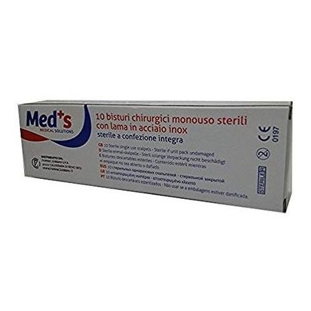 Bisturi monouso sterile figura 11 10 pezzi