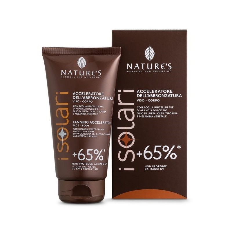 Nature's i solari acceleratore dell'abbronzatura +65% 150 ml