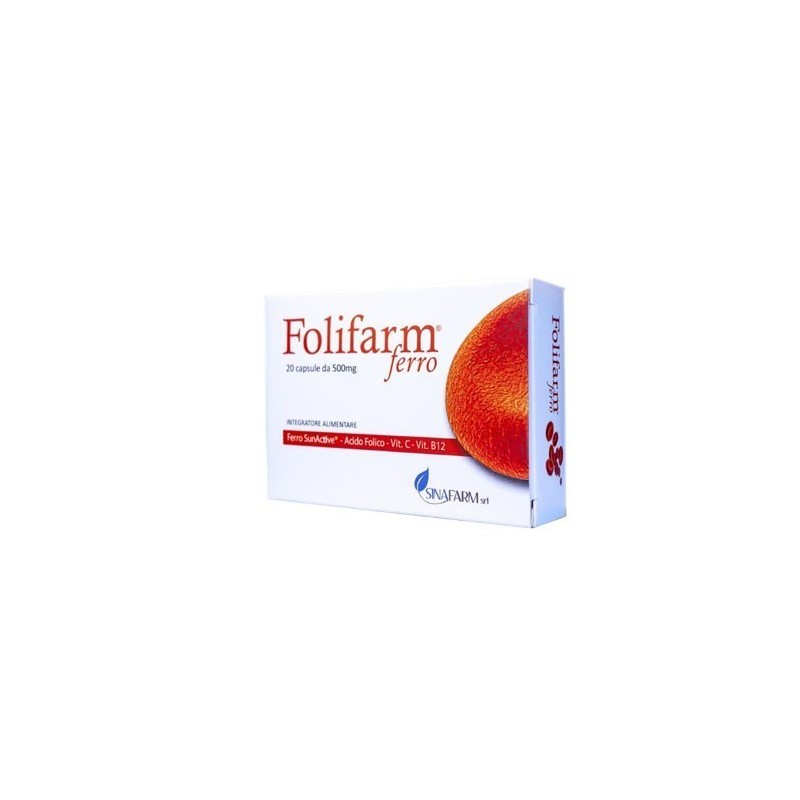 Folifarm ferro 20 capsule