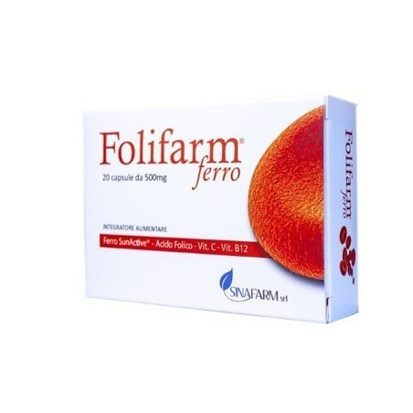 Folifarm ferro 20 capsule