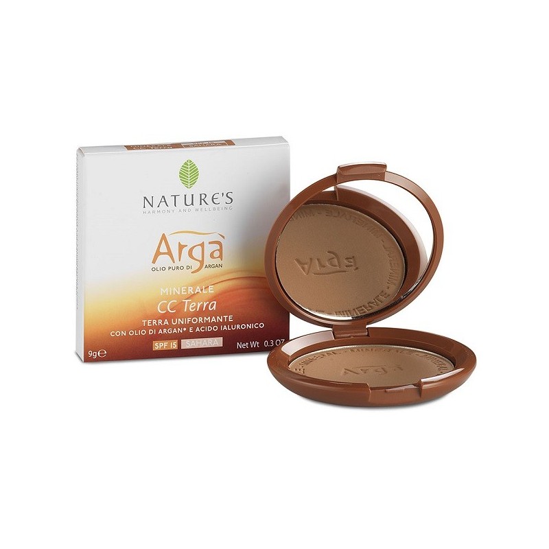 Arga' cc terra uniformante sahara spf15 9 g nature's