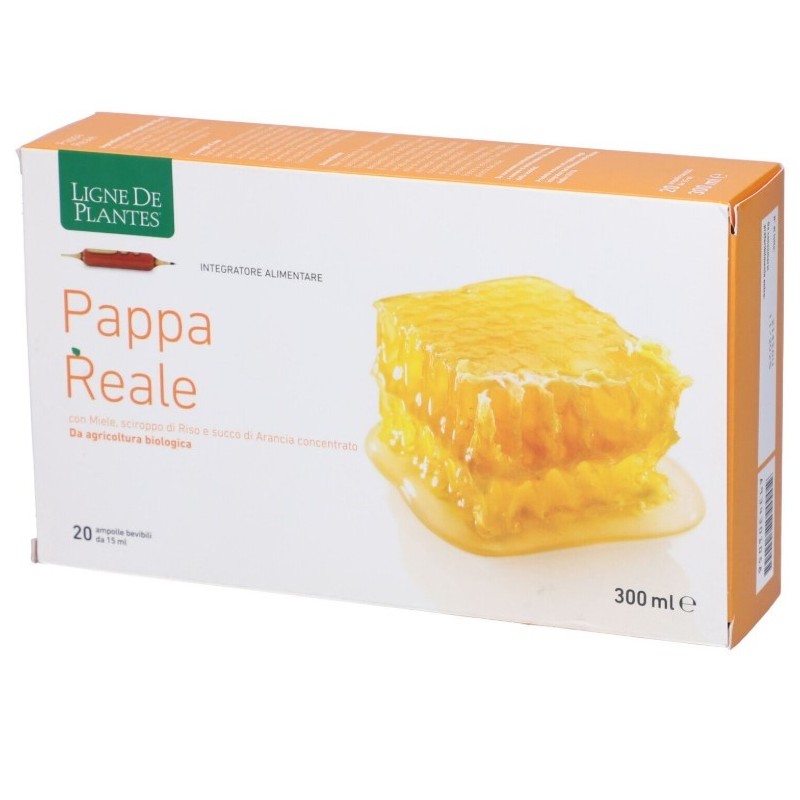 Pappa reale biologico 20 ampolle bevibili da 15 ml