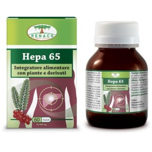 Hepa 65 60 capsule flacone 28,8 g