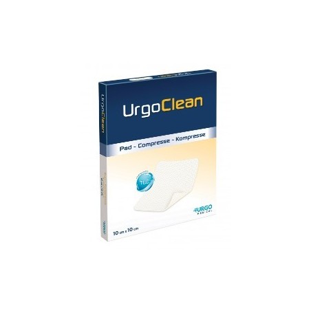Medicazione tnt assorbente gelificante urgoclean 10x10cm 10pezzi