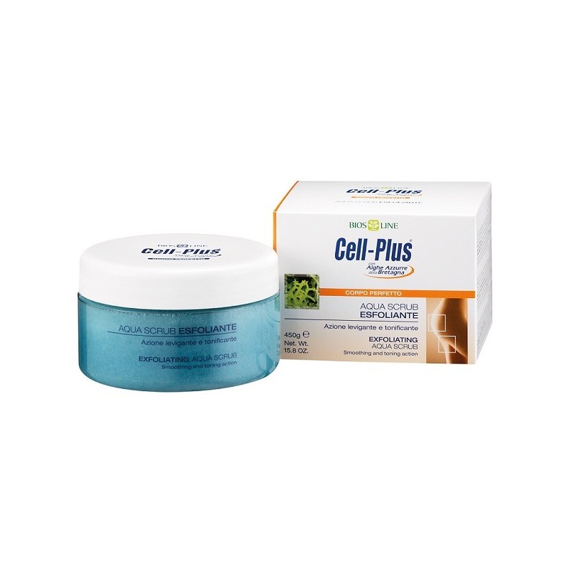 Cell plus aqua scrub esfoliante 450 g