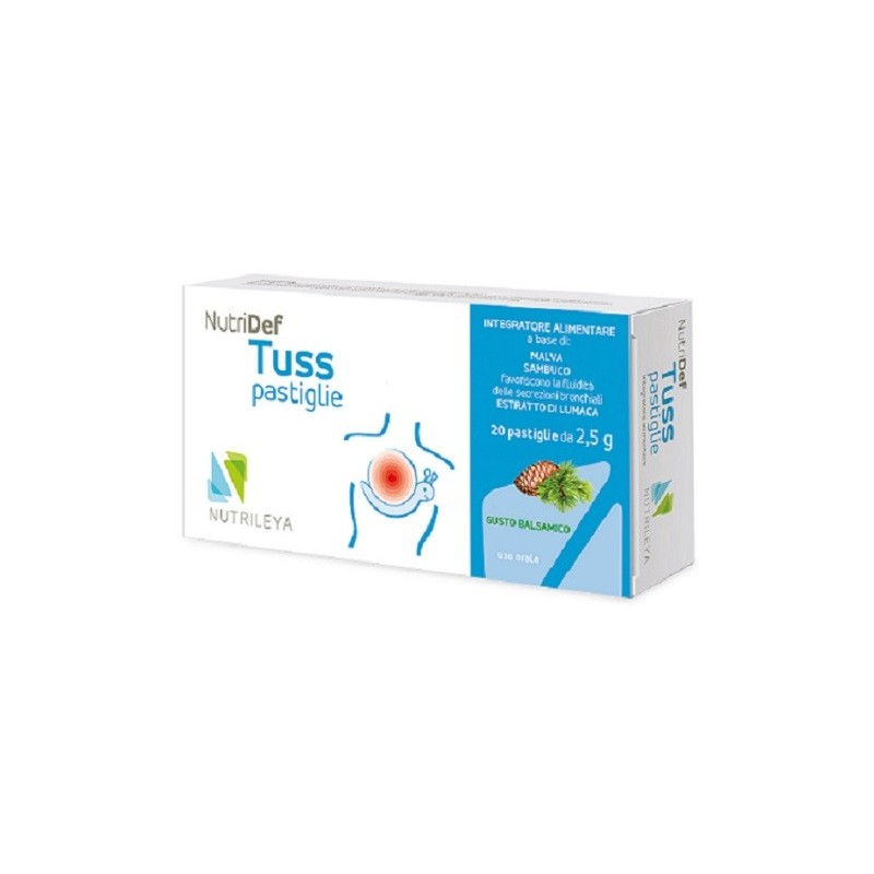 Nutridef tuss 20 pastiglie pino mugo Nutridef tuss 20 pastiglie pino mugo