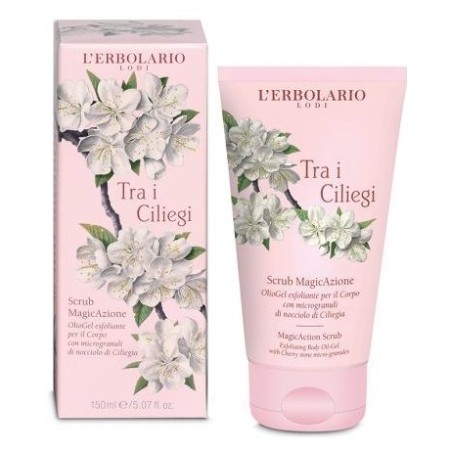 Tra i ciliegi scrub magicazione oliogel esfoliante corpo 150ml
