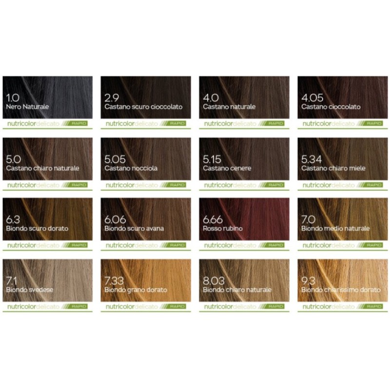 Bios line biokap nutricolor delicato rapid tinta 9,3 biondochiarissmo dorato 135 ml