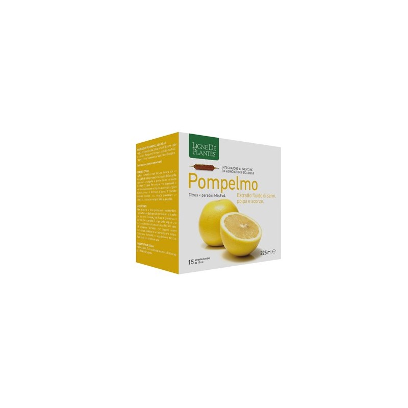 Pompelmo estratto bio 15 ampolle bevibili 15 ml