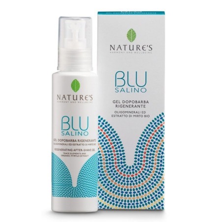 Nature's blu salino gel dopobarba 100 ml