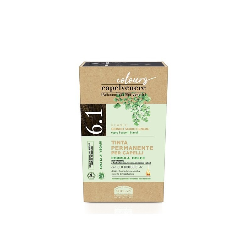 Capelvenere colours tinta capelli 6,1n biondo scuro cenere