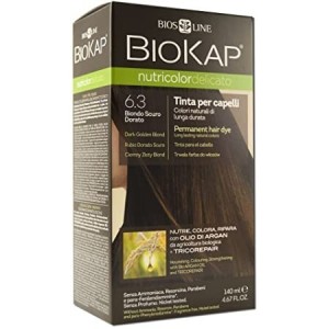 Biokap nutricolor delicato rapid 6,30 biondo scuro dorato 135 ml
