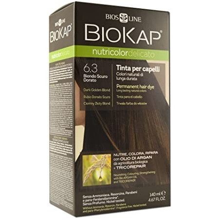 Biokap nutricolor delicato rapid 6,30 biondo scuro dorato 135 ml