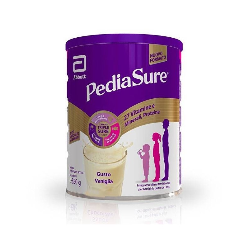 Pediasure crescita&sviluppo vaniglia 850 g