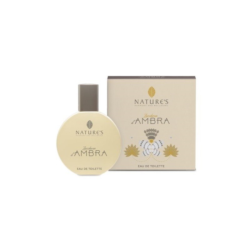 Nature's zucchero ambra eau de toilette 50 ml