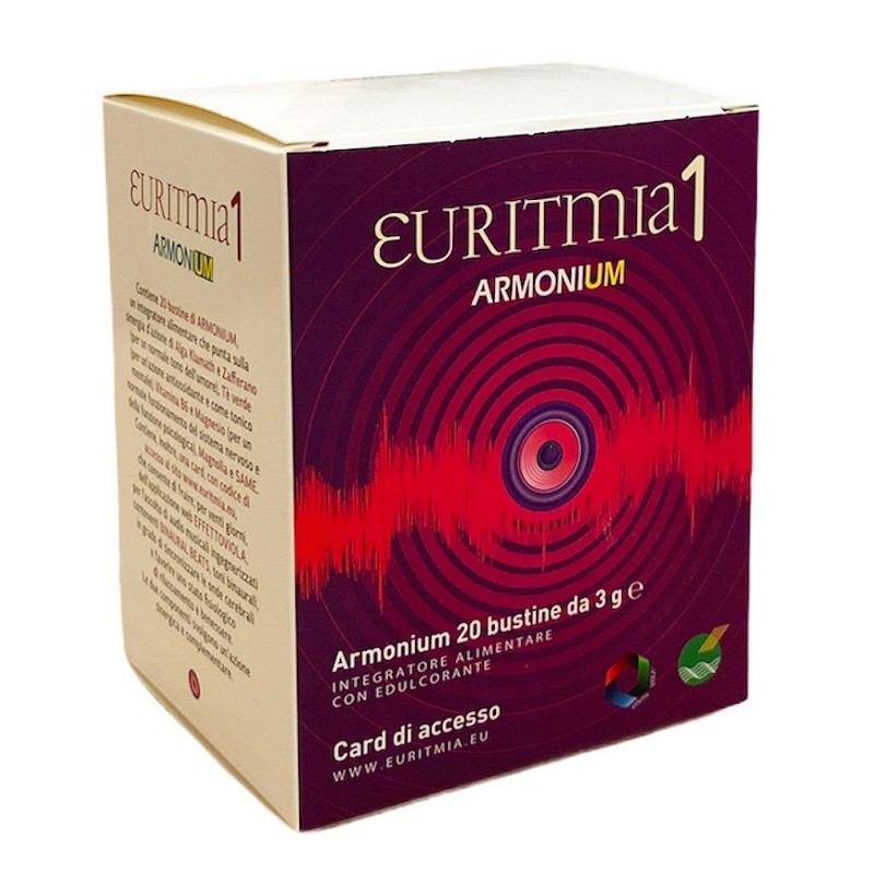 Euritmia 1 armonium 20 bustine + card accesso sito online