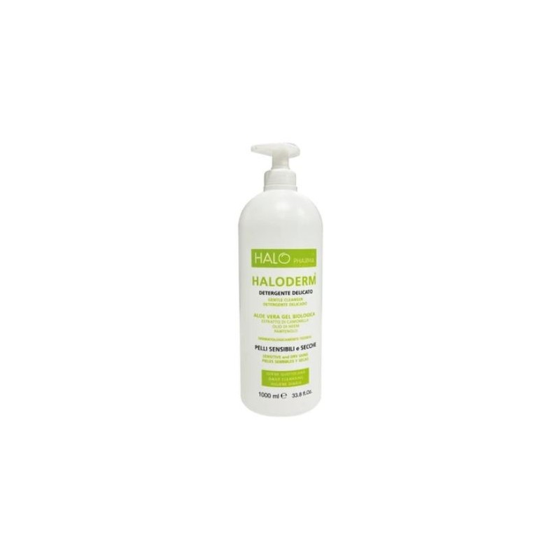 Haloderm detergente delicato 1 l flacone hdpe2 tappo c/pp92
