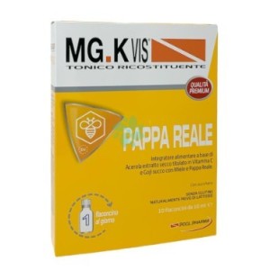 Mgk vis tonico ricostituente pappa reale 10 flaconcini da 10ml