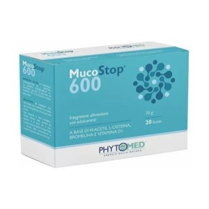 Mucostop 600mg 20 bustine