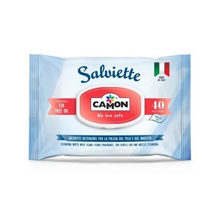 Salviette tea tree oil 40 pezzi