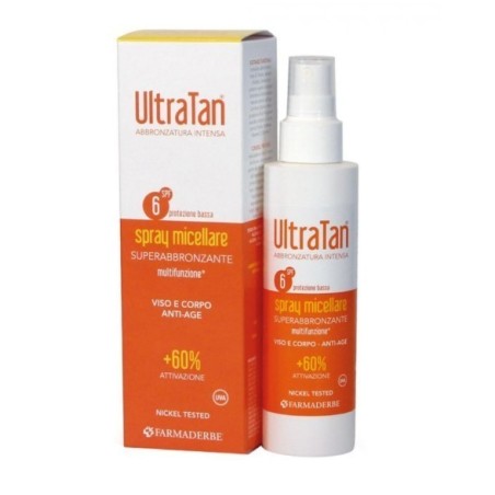 Ultra tan spf6 spray micellare multifunzione 150 ml
