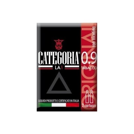 Categoria la1 3 cartucce or tabacco 1,8 con nicotina