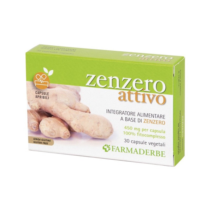 Zenzero attivo 30 capsule vegetali