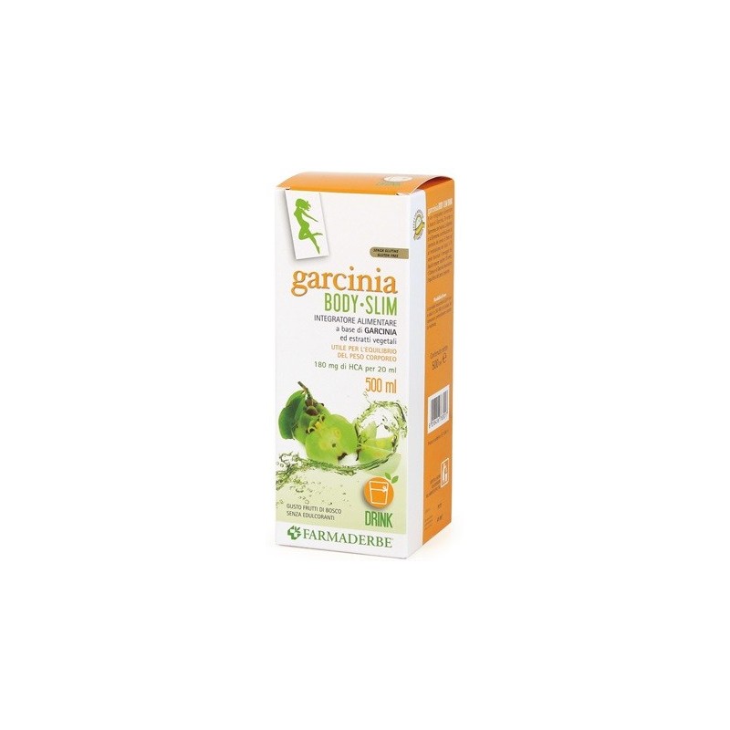 Garcinia body slim gusto frutti di bosco 500 ml
