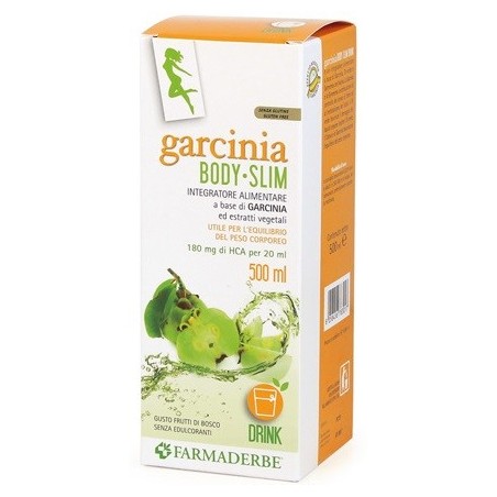 Garcinia body slim gusto frutti di bosco 500 ml