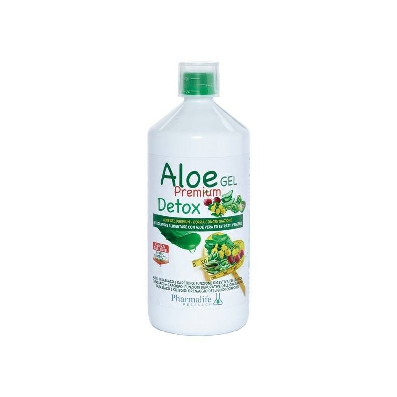 Aloe gel premium detox 1 litro