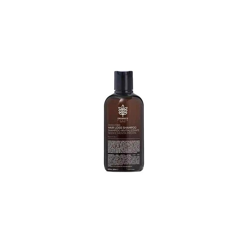 Organics pharm hair loss shampoo neem oil and peppermint