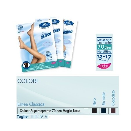 Sauber collant 70 denari super coprente maglia liscia cioccolato 3 linea classica Sauber collant 70 denari super coprente maglia liscia cioccolato 3 linea classica