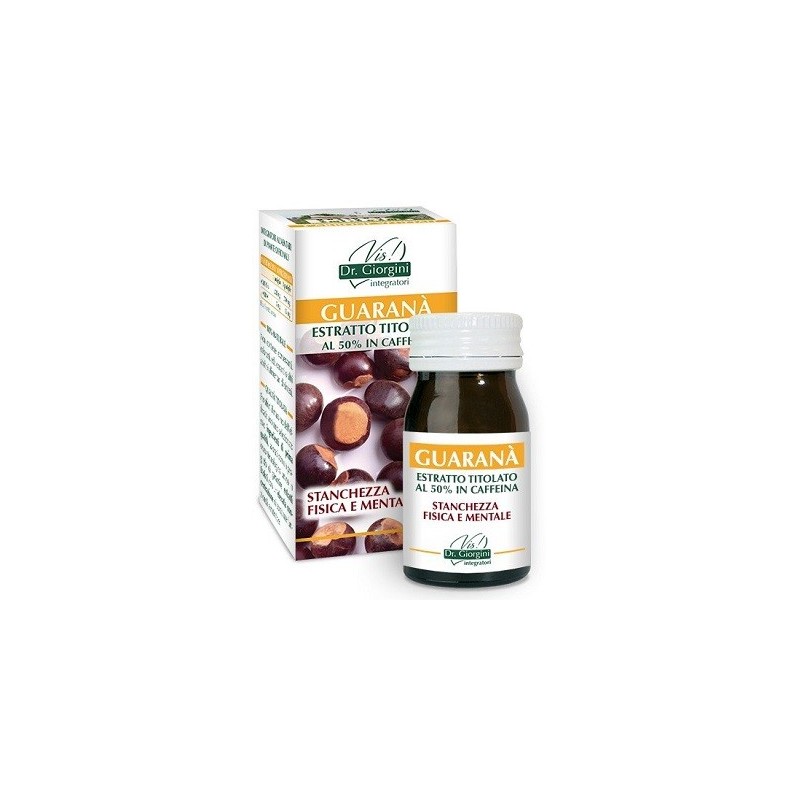 Guarana' estratto titolato 60 pastiglie