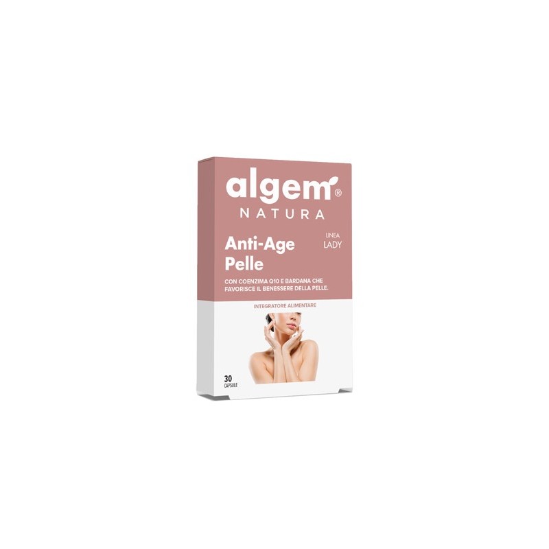 Algem lady antiage pelle 30 capsule Algem lady antiage pelle 30 capsule