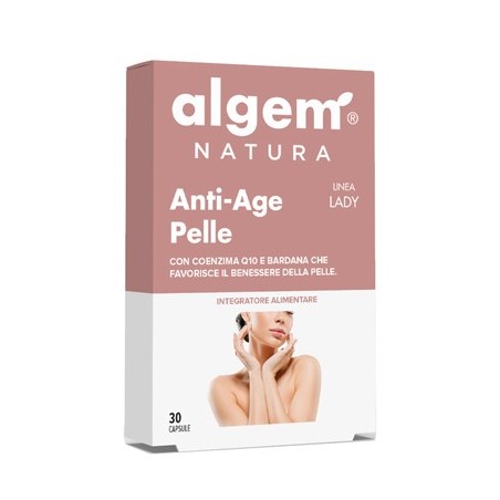 Algem lady antiage pelle 30 capsule Algem lady antiage pelle 30 capsule