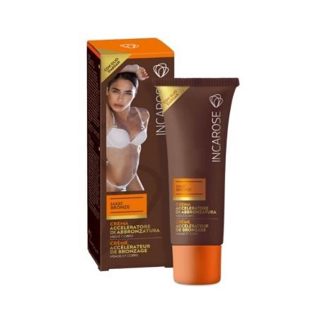 Incarose maxi bronze crema acceleratore di abbronzatura 125ml