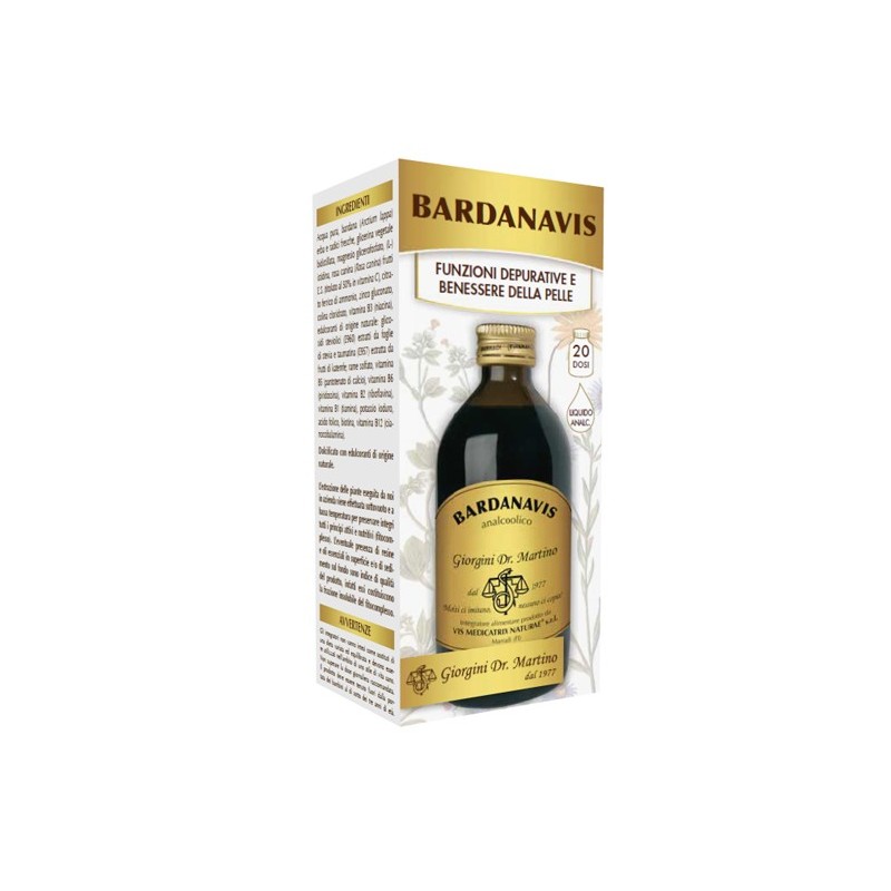 Bardanavis liquido analcolico 200 ml