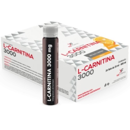 L carnitina 3000 mg 24 flaconcini 25 ml arancia