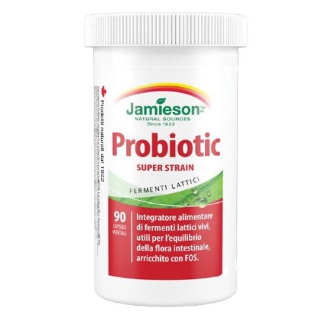 Jamieson probiotic super strain 90 capsule vegetali Jamieson probiotic super strain 90 capsule vegetali