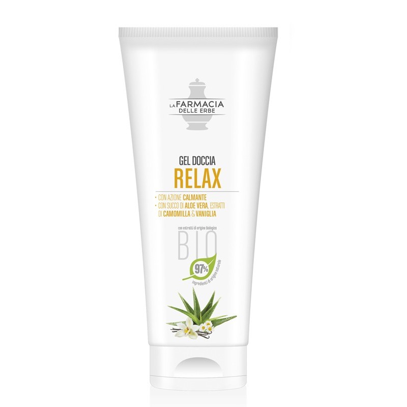 Farmacia delle erbe gel doccia relax bio 200 ml Farmacia delle erbe gel doccia relax bio 200 ml