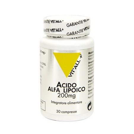 Vital plus acido alfa lipoico 30 compresse