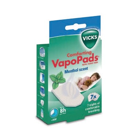 Vicks vapopads menthol scent 7 pezzi