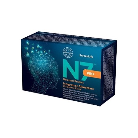 N7pro neuronal protect 60 compresse integratore cefalle emicrania mal di testa