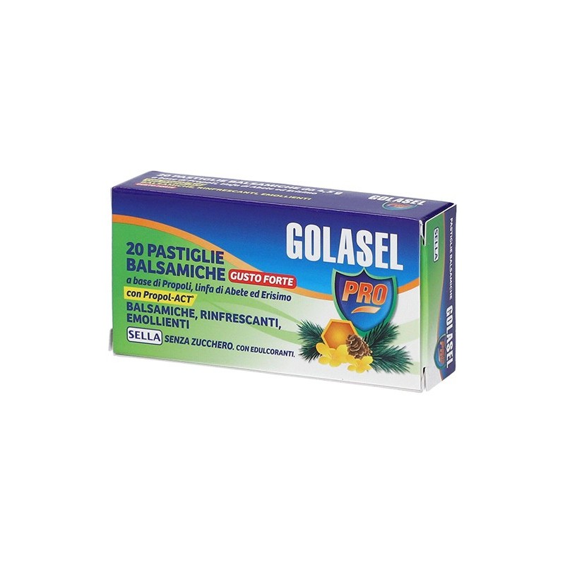 Golasel pro 20 pastiglie balsamiche forti