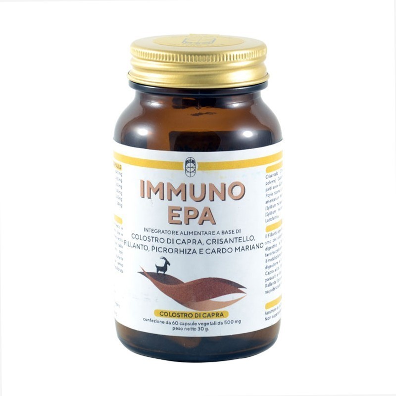Immuno epa colostro di capra fegato 60 capsule vegetali