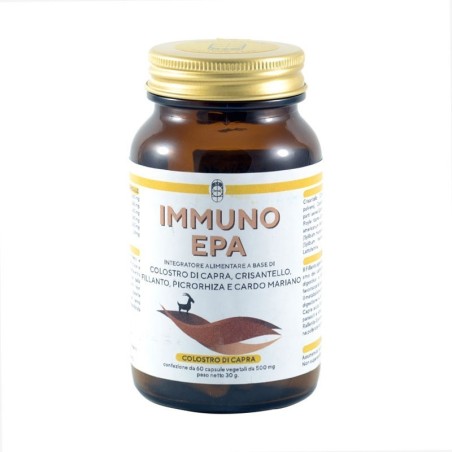 Immuno epa colostro di capra fegato 60 capsule vegetali