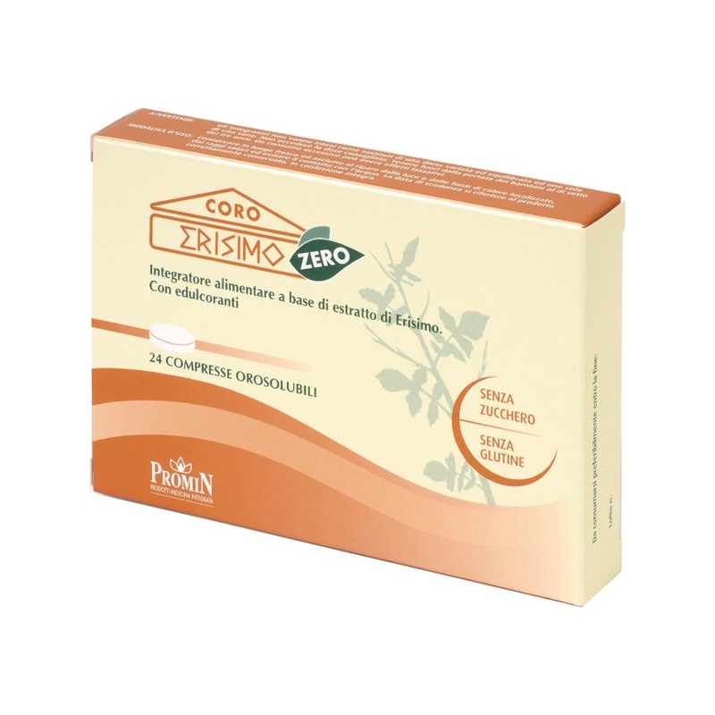 Coro erisimo zero 24 compresse orosolubili