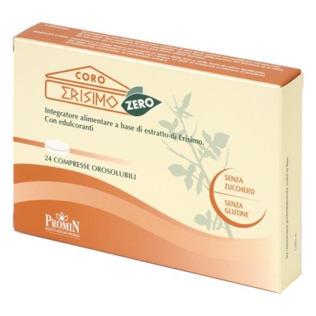 Coro erisimo zero 24 compresse orosolubili